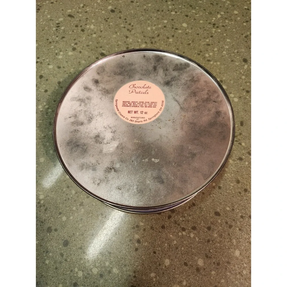 VTG 1980s Country Goose Round Tin